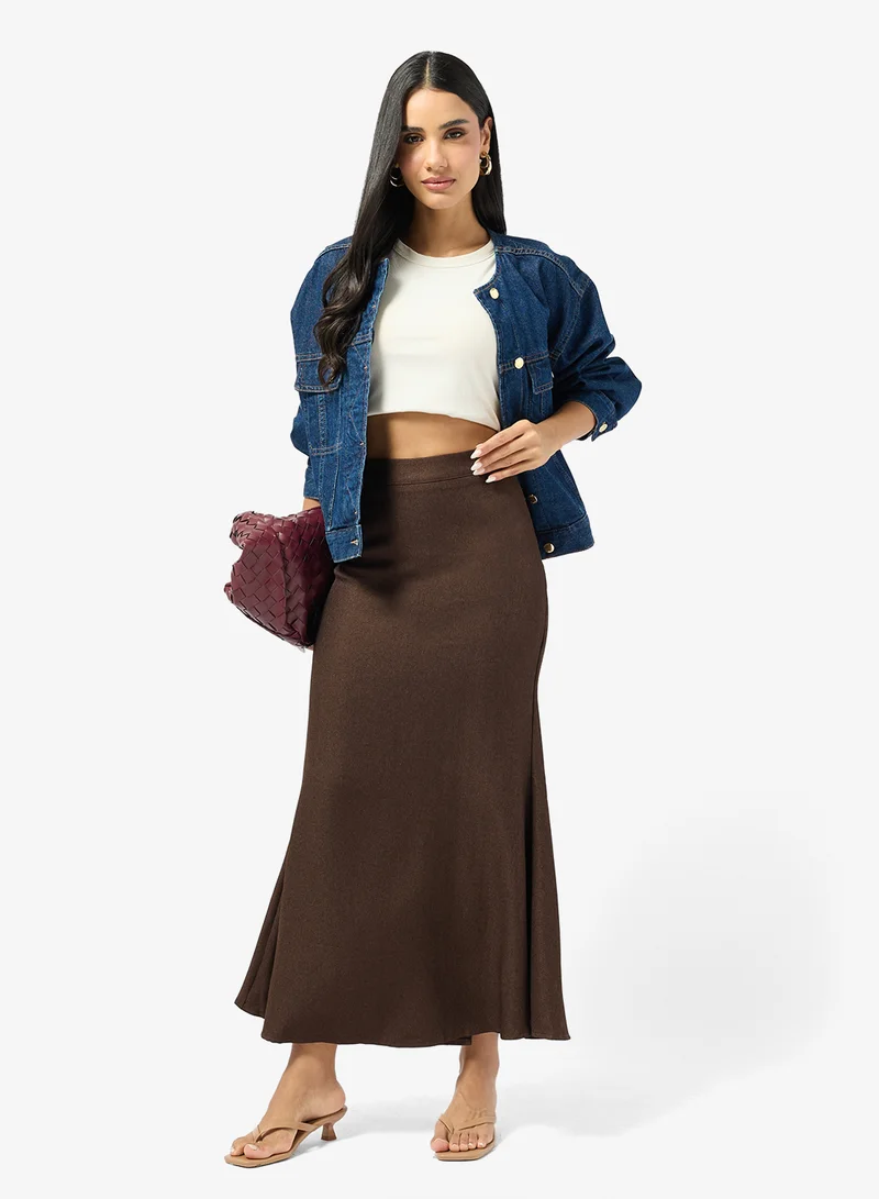 جينجر Maxi Mermaid Skirt